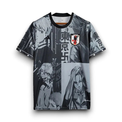 Camiseta negra de edición especial de Japón Tokio 2024