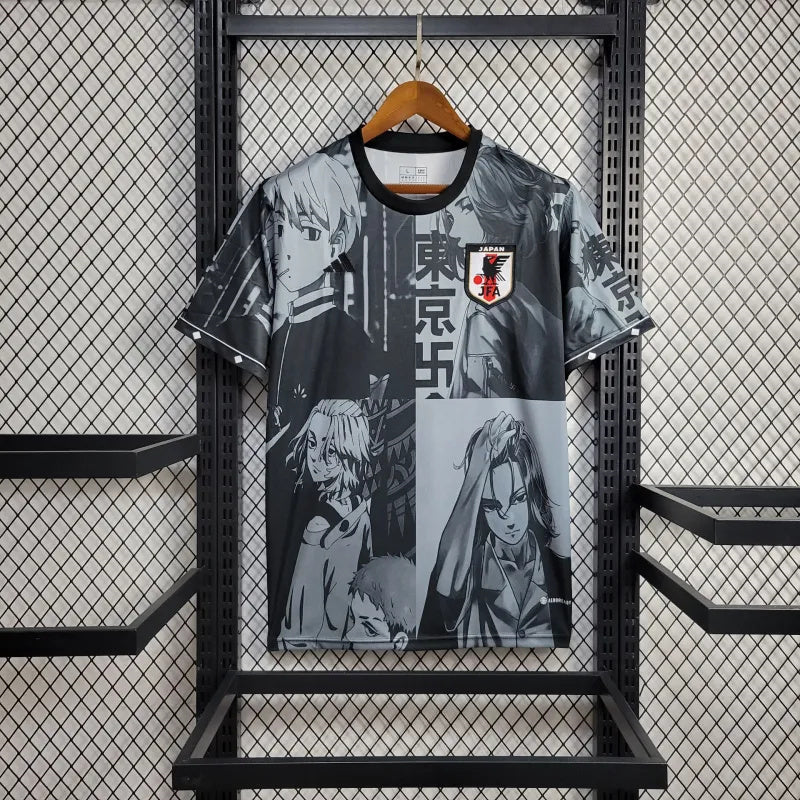 Camiseta negra de edición especial de Japón Tokio 2024