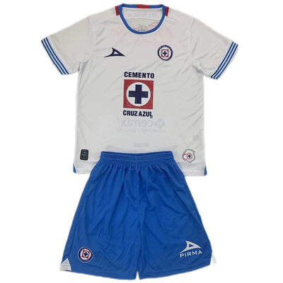 Kit infantil Cruz Azul Visitante 2024/2025 