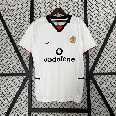 Manchester United Retro blanco 2002/03