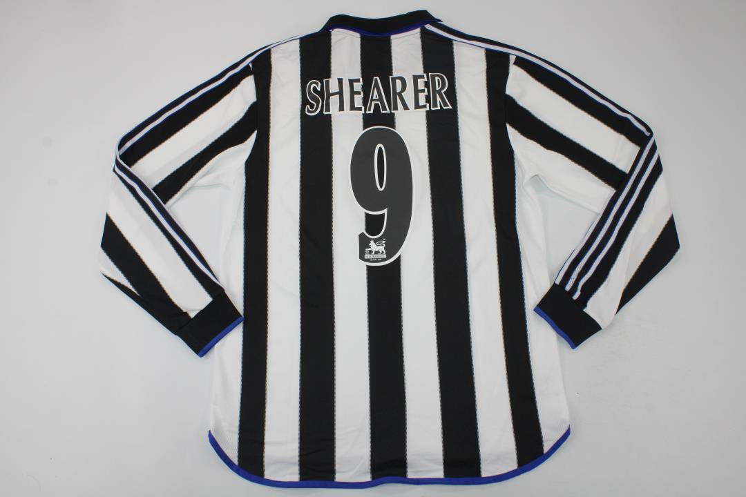 Camiseta retro local del Newcastle 1999/2000 - Manga larga
