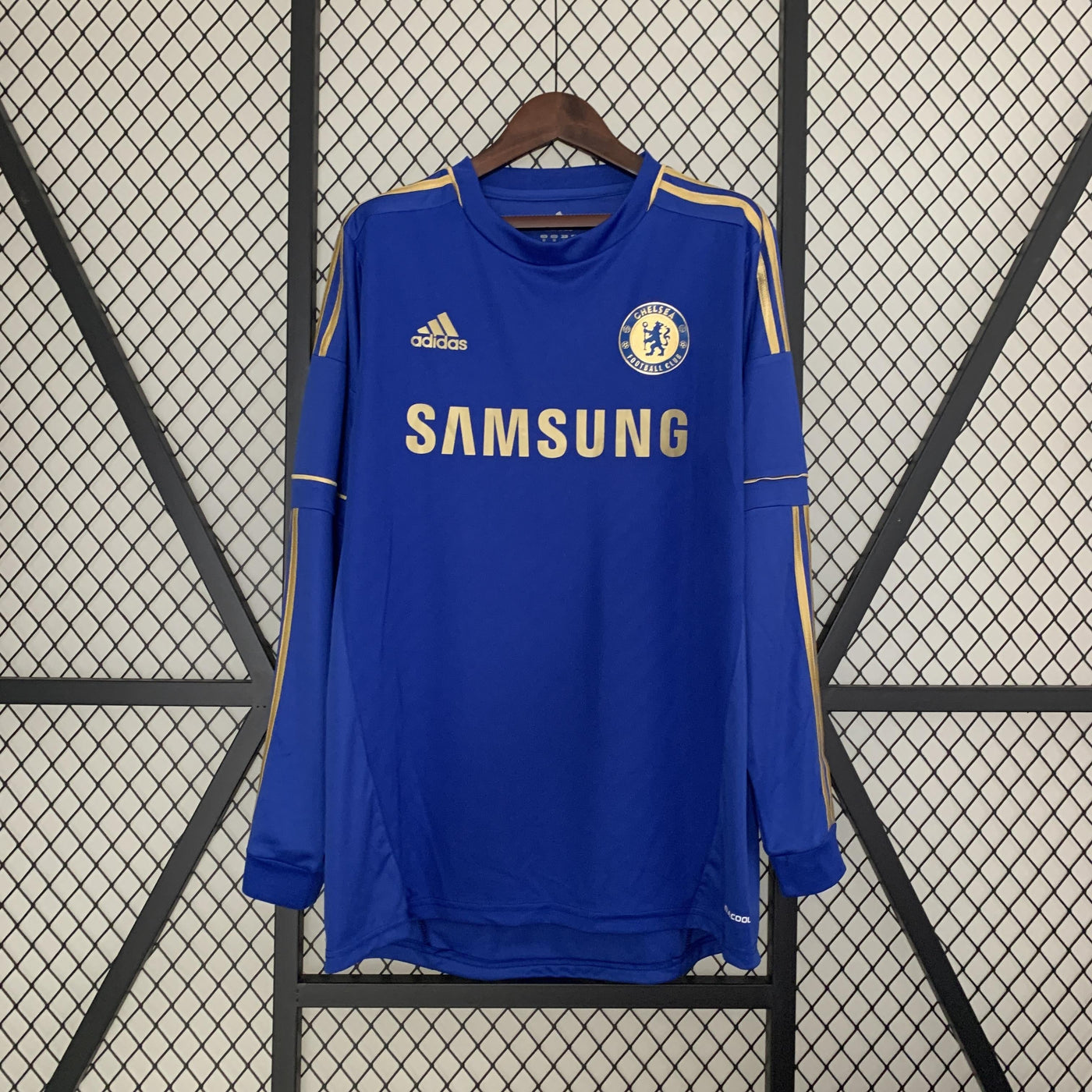 Camiseta retro del Chelsea de local 2012/13 - Manga larga