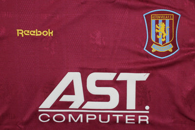 Camiseta retro de local del Aston Villa 1995/1996