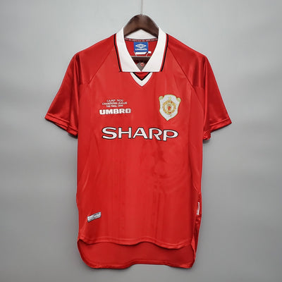 Camiseta retro local del Manchester United 1999/00
