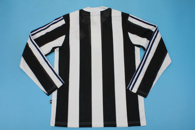 Camiseta retro local del Newcastle 1995/1997 - Manga larga