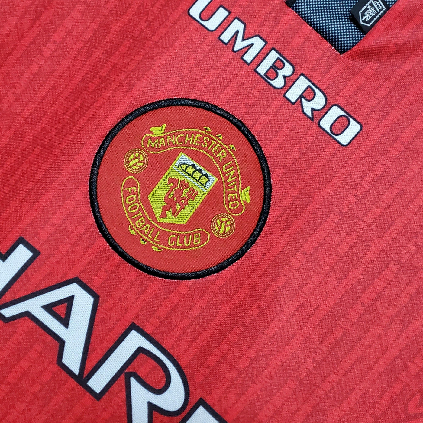 Camiseta retro local del Manchester United de 1996