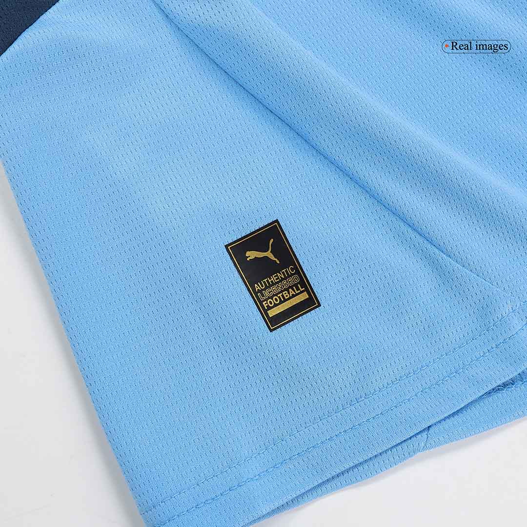 Camiseta local del Manchester City 2024/2025 - Blanco y azul