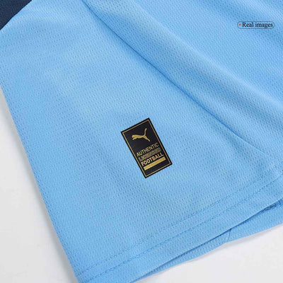 Camiseta local del Manchester City 2024/2025 - Blanco y azul