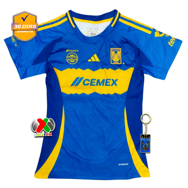 Camiseta Tigres Visitante Mujer Fan 2024/2025 