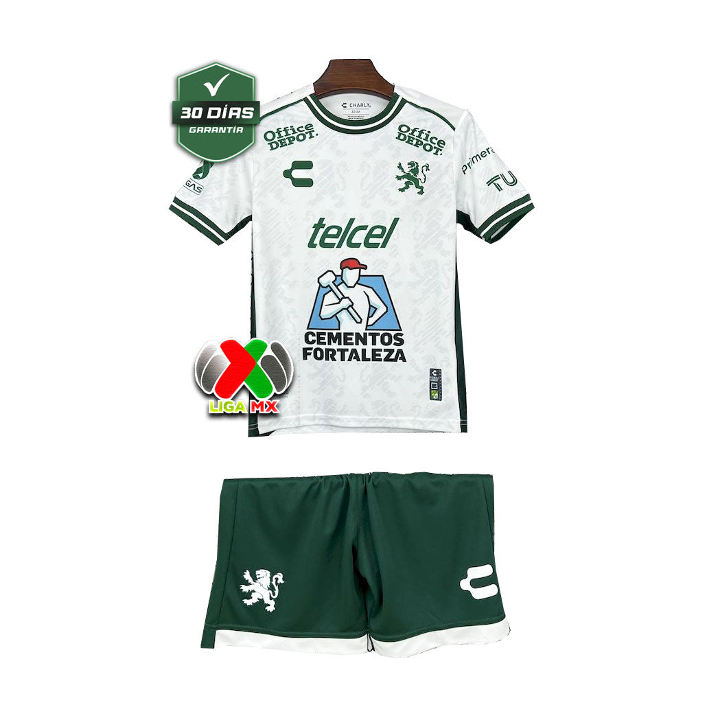 Equipación Infantil Club León Segunda 2024/2025 