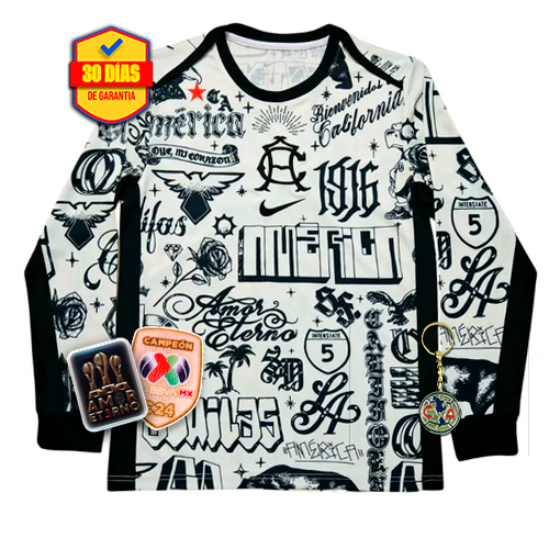 Camiseta de entrenamiento del Club América de manga larga 2025/2026 