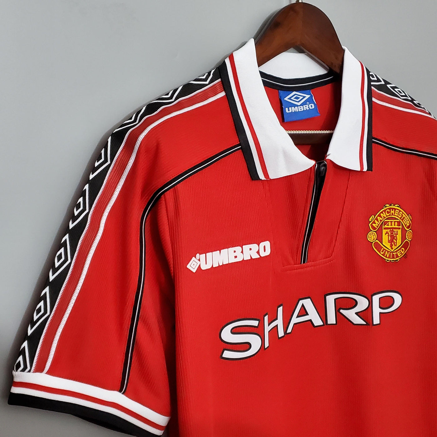 Camiseta retro local del Manchester United 1998/98