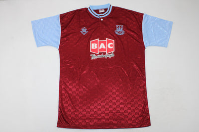 Camiseta retro de local del West Ham United 1989/1990