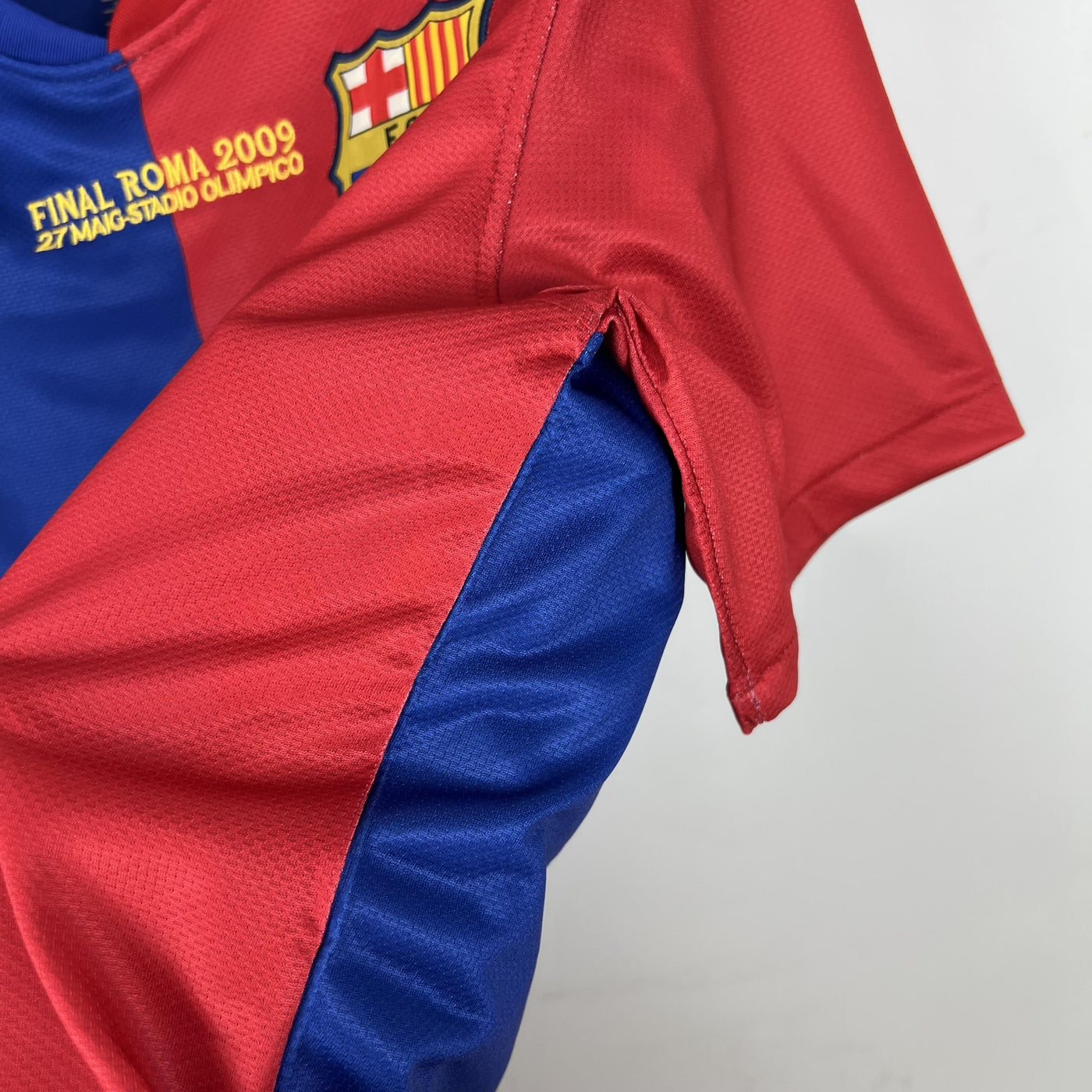 Camiseta retro local del Barcelona de la UEFA Champions League 2008/2009