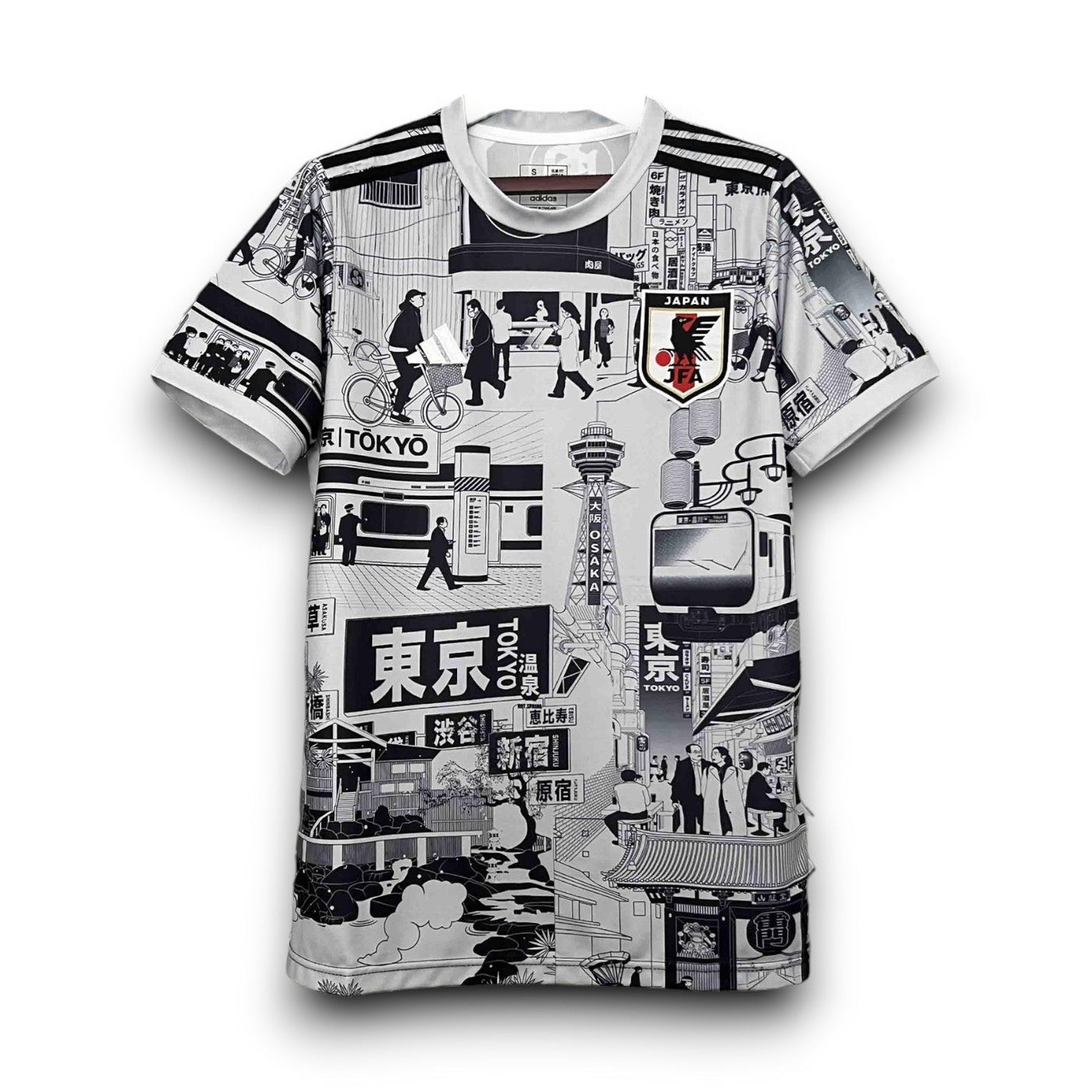 Camiseta gris de edición especial de Japón Tokio 2024