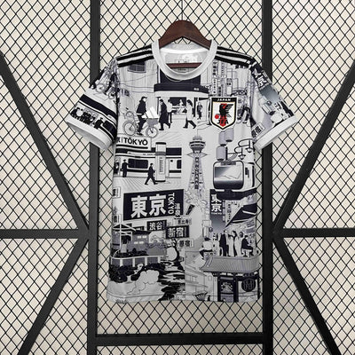 Camiseta gris de edición especial de Japón Tokio 2024
