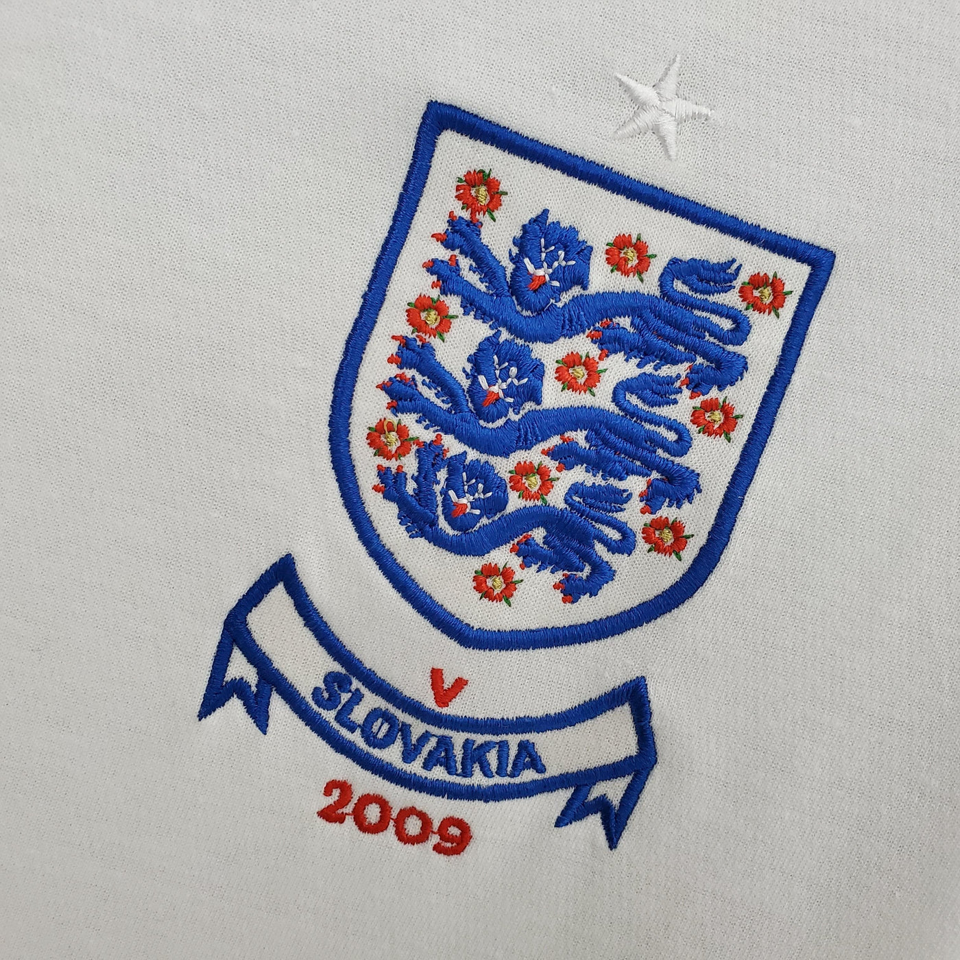 Camiseta retro de local de Inglaterra 2010