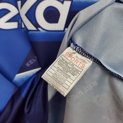 Camiseta retro de visitante del Real Madrid 1994/1996