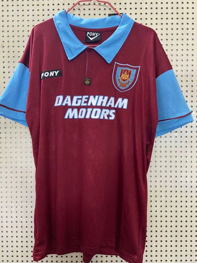 Camiseta retro de los 100 años del West Ham United