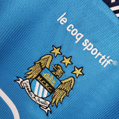Camiseta retro de visitante del Manchester City 1999/2001