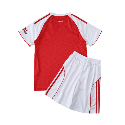 Kids Arsenal Home Kit 2025/26 - Red and White