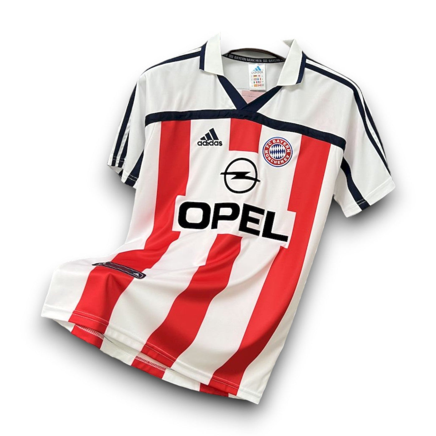 Camiseta retro de visitante del Bayern Múnich 2000/01