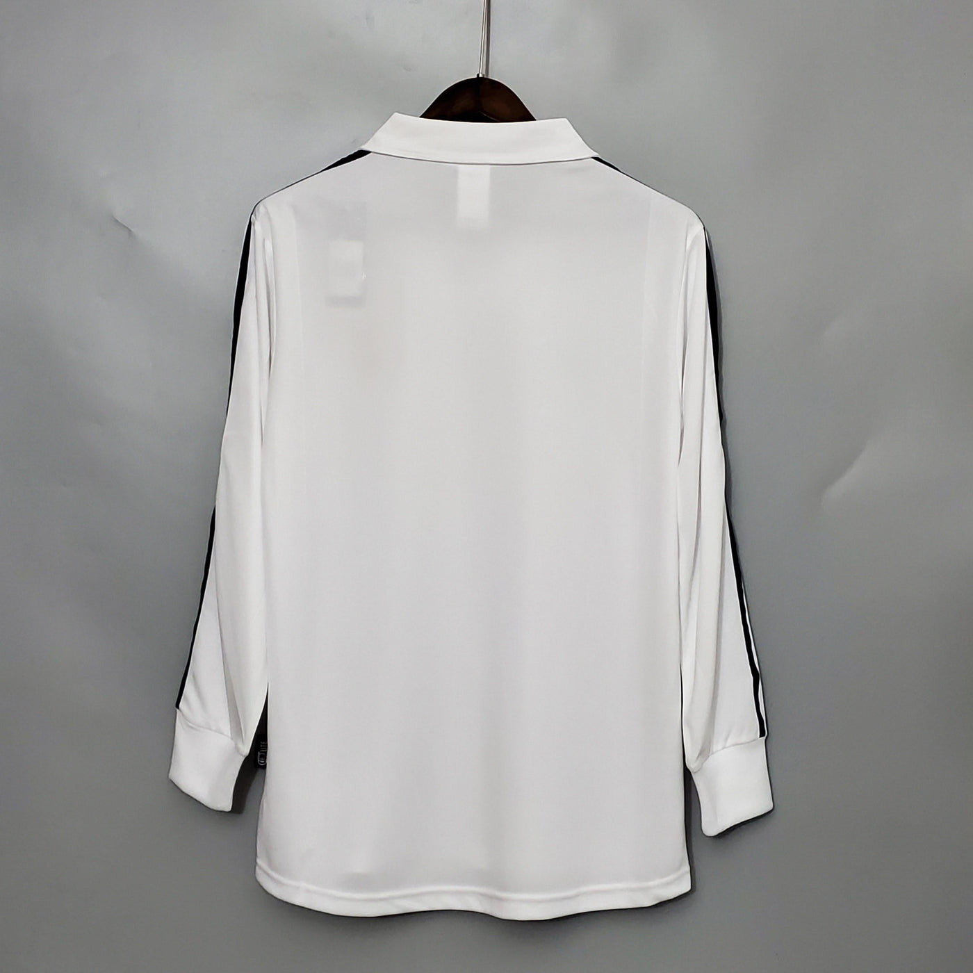 Camiseta retro de local del Real Madrid 2002 - Manga larga