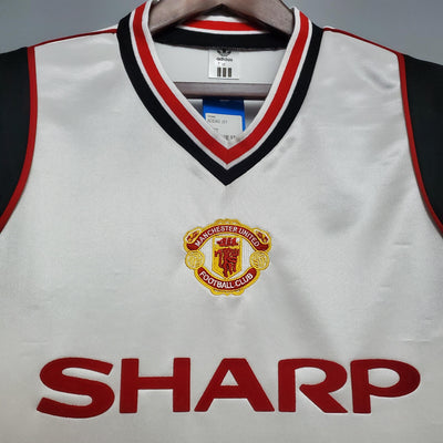 Manchester United Retro blanco 1985