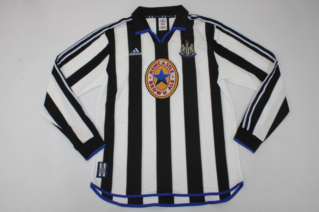Camiseta retro local del Newcastle 1999/2000 - Manga larga