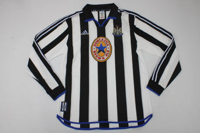 Camiseta retro local del Newcastle 1999/2000 - Manga larga
