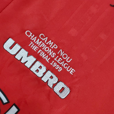 Camiseta retro local del Manchester United 1999/00