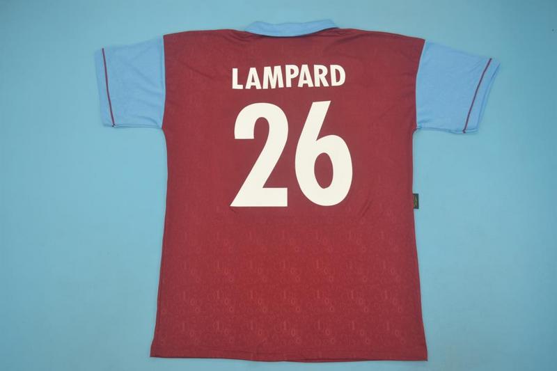 Camiseta retro de los 100 años del West Ham United