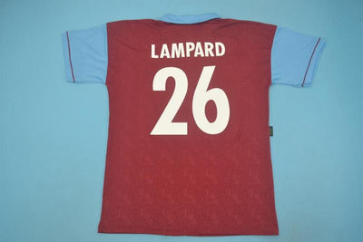 Camiseta retro de los 100 años del West Ham United