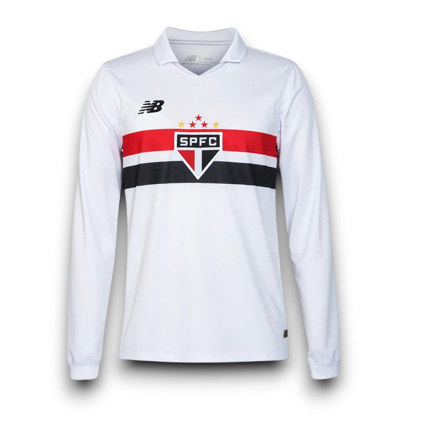 Camiseta São Paulo Local 2024/2025 Manga Larga