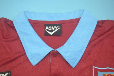 Camiseta retro de los 100 años del West Ham United