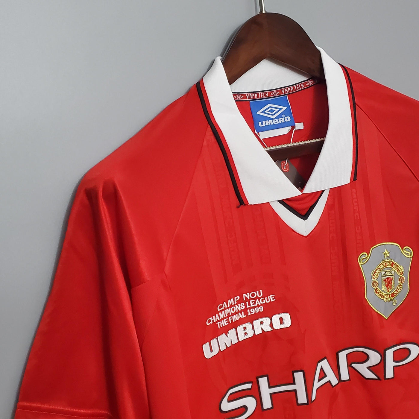 Camiseta retro local del Manchester United 1999/00