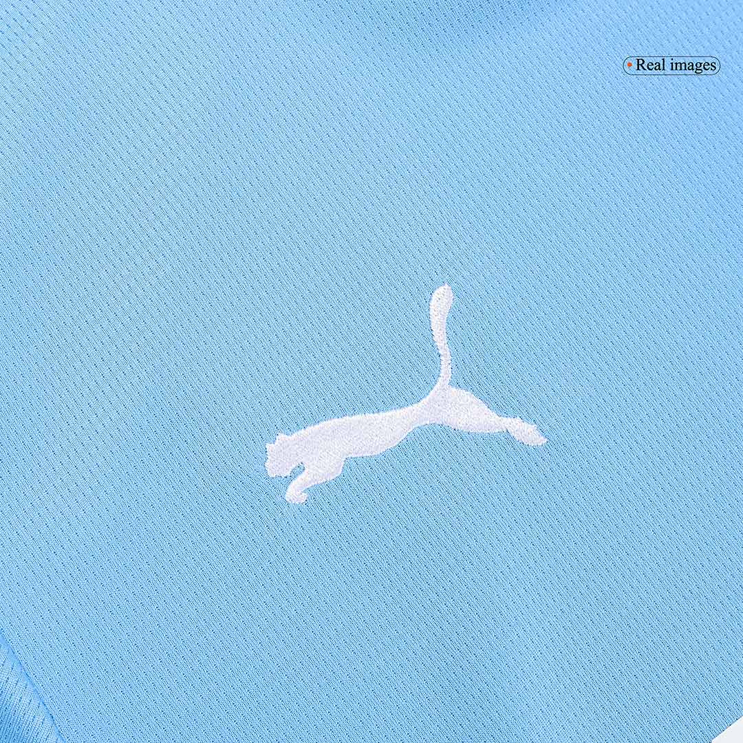 Camiseta local del Manchester City 2024/2025 - Blanco y azul