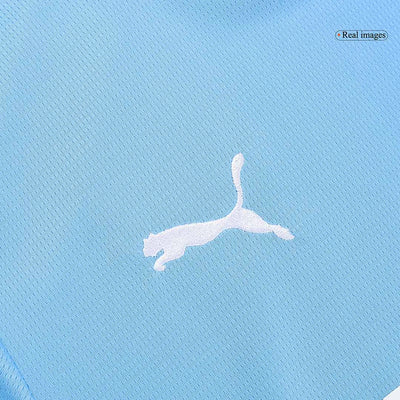 Camiseta local del Manchester City 2024/2025 - Blanco y azul
