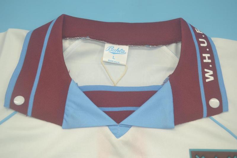 Camiseta retro de visitante del West Ham United 1991/1992 II
