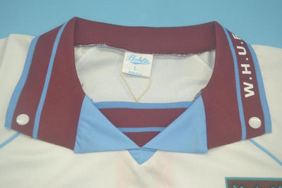 Camiseta retro de visitante del West Ham United 1991/1992 II