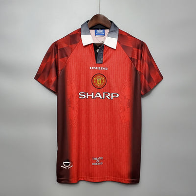 Camiseta retro local del Manchester United de 1996