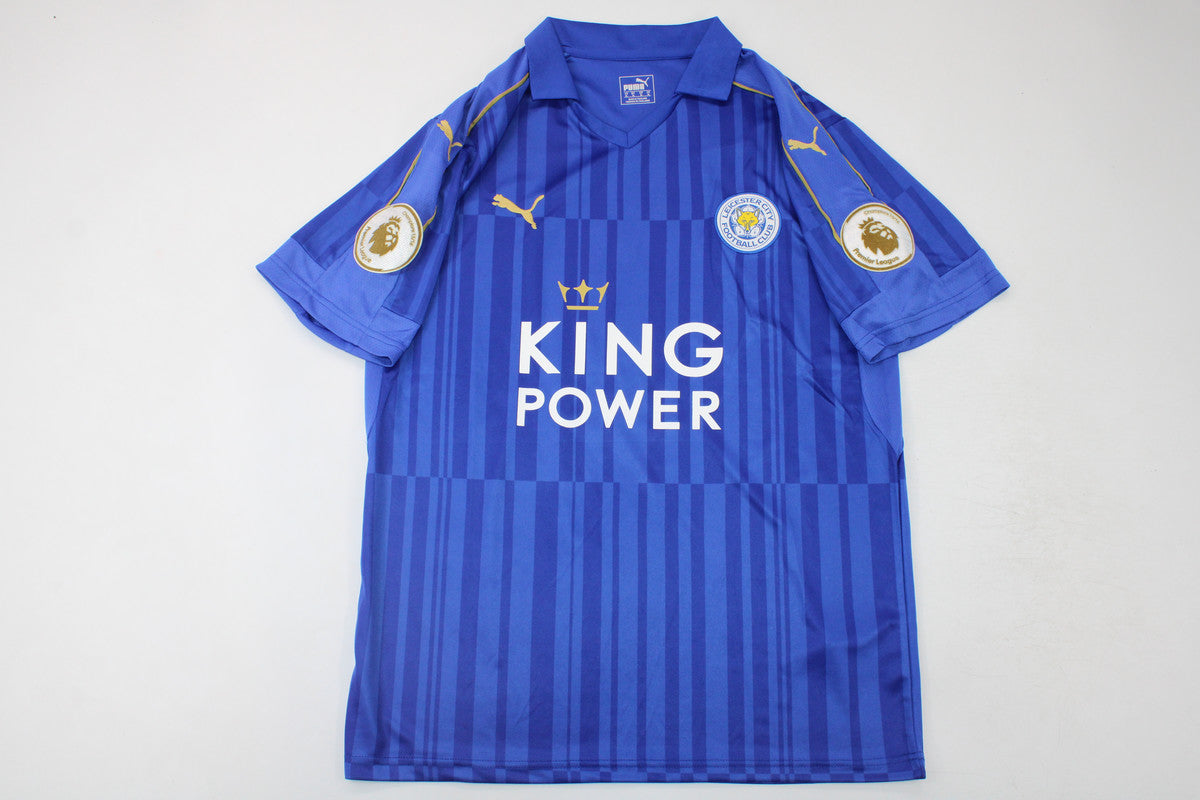 Camiseta retro de local del Leicester City 2016/2017