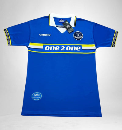 Camiseta retro de local del Everton 1997/1999