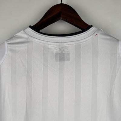 Camiseta retro de local de Inglaterra 2002 - Manga larga