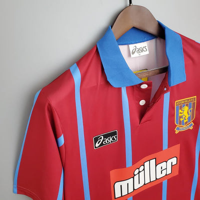 Camiseta retro de local del Aston Villa 1993/1995