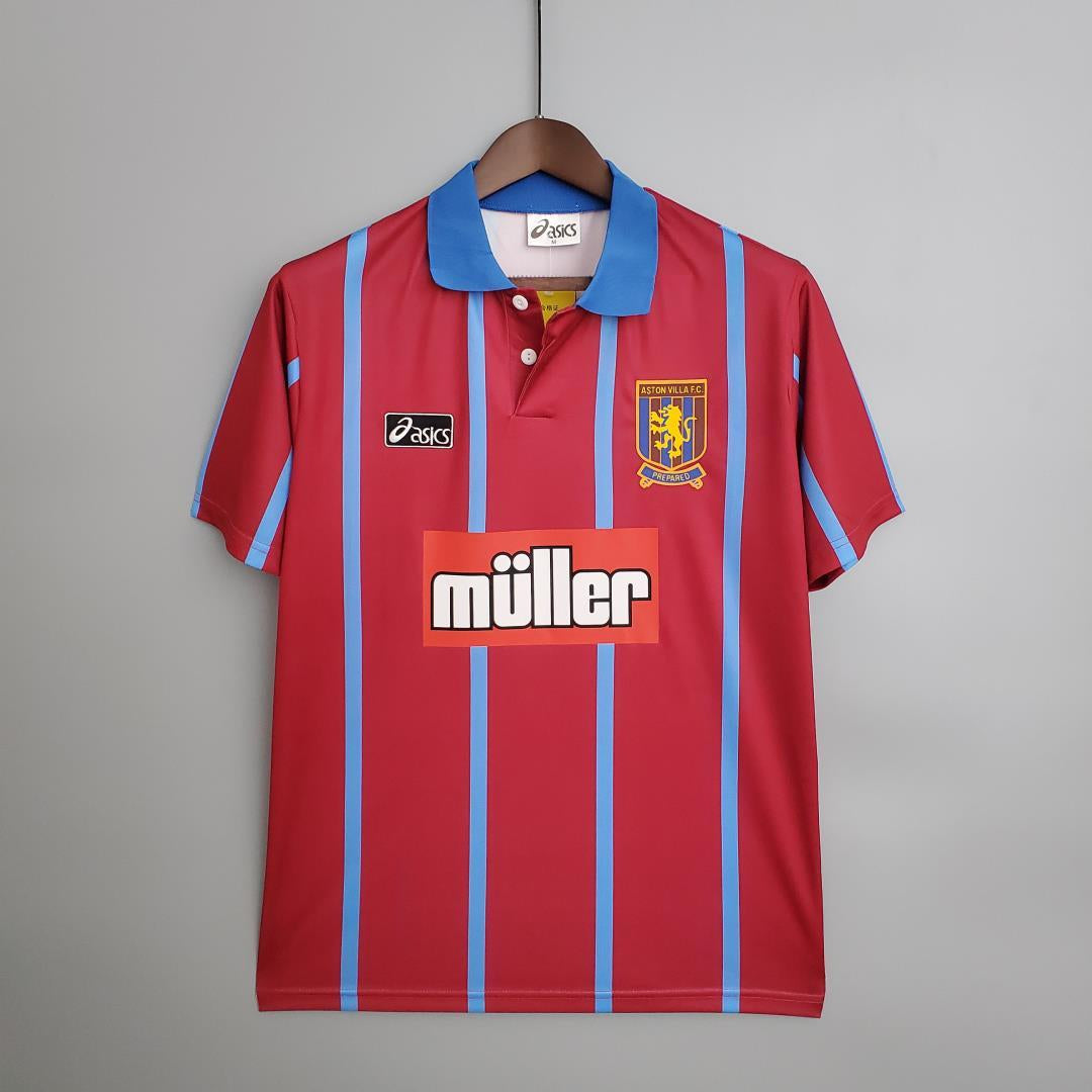 Camiseta retro de local del Aston Villa 1993/1995