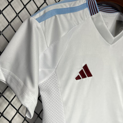 Camiseta de visitante del Aston Villa para niños 2024/2025