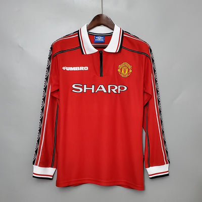 Camiseta retro local del Manchester United del centenario 1998/99