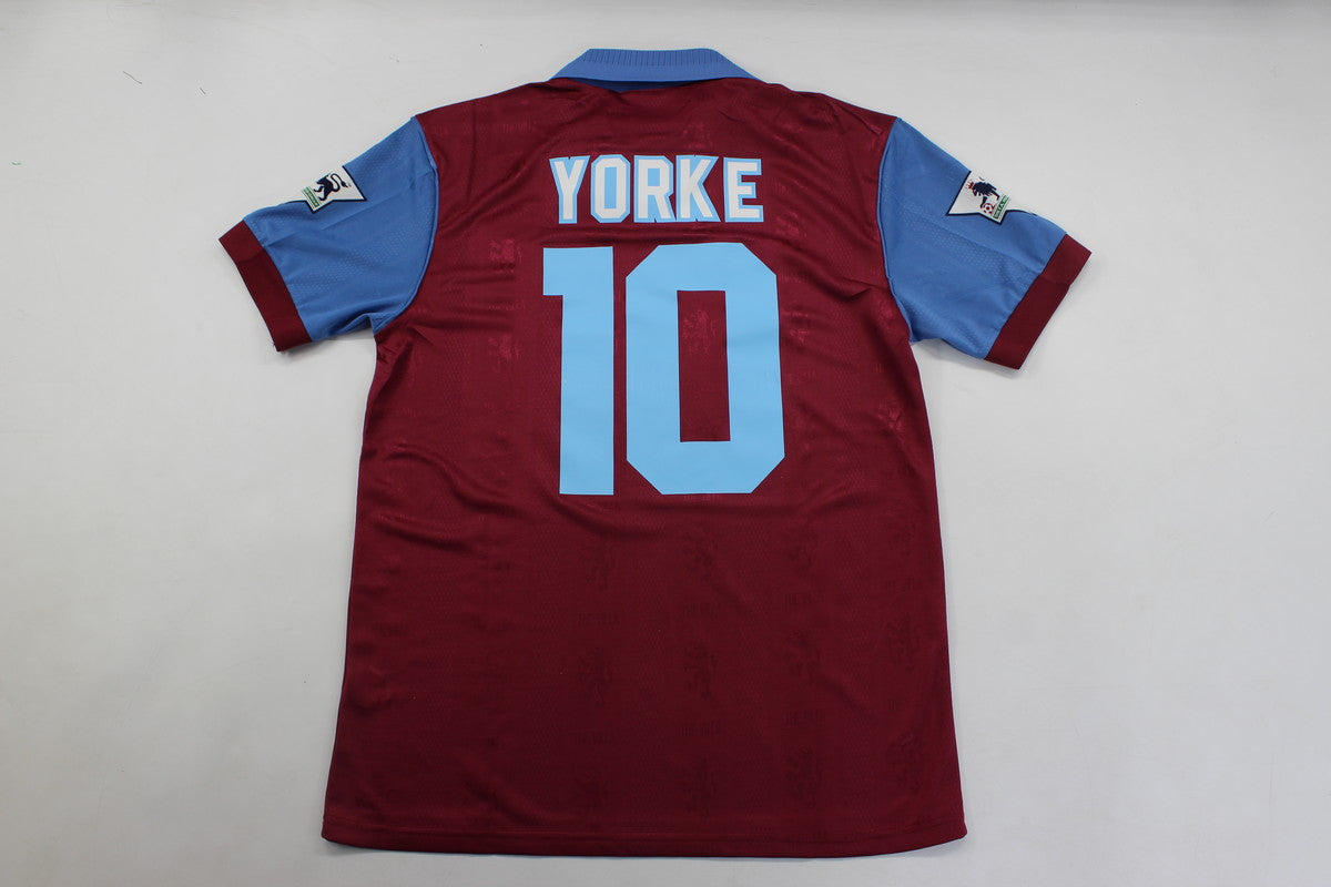 Camiseta retro de local del Aston Villa 1995/1996