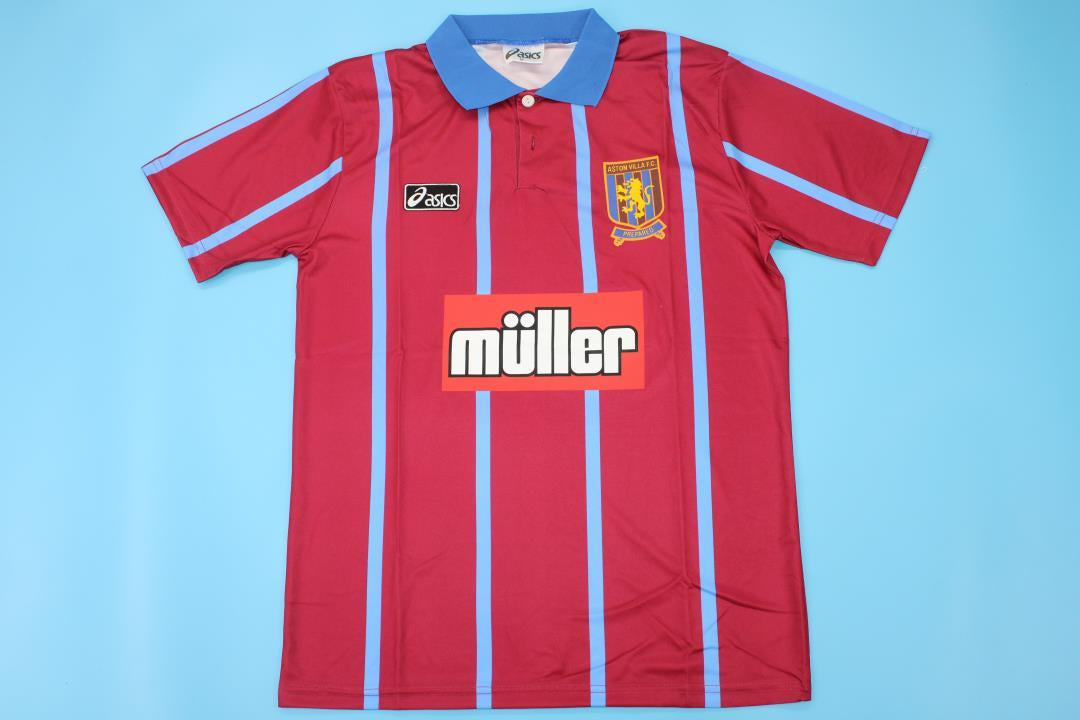 Camiseta retro de local del Aston Villa 1993/1995